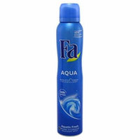 Fa Deodorant Spray Aqua Extra Fresh Formula 6.75oz Each