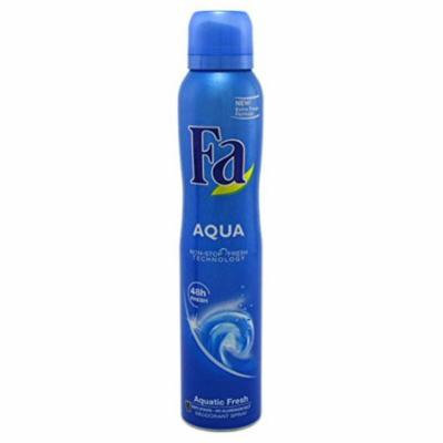 Fa Deodorant Spray Aqua Extra Fresh Formula 6.75oz Each