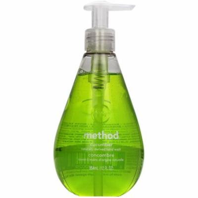 Method Gel Hand Wash, Cucumber 12 oz (Pack of 2)