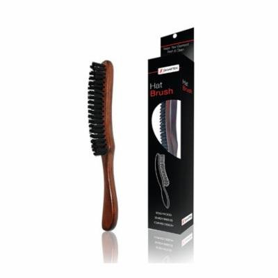 SmartCare Solid Wood Hat Brush With Sturdy Bristles