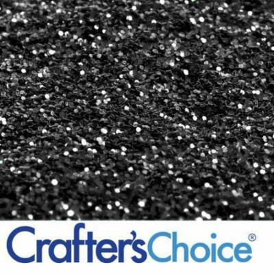 Black Cosmetic Glitter per 2 oz.
