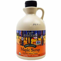 Coombs Family Farms, Organic Maple Syrup, Grade A, Amber Color, Rich Taste, 32 FL OZ (946 ml), Non GMO, Frustration Free Packaging (Bubbles)