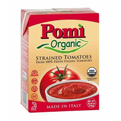 Pomi Organic Strained Tomatoes 26.46 oz. (Pack of 4)
