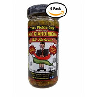That Pickle Guy Minced Hot All Natural Giardiniera (8 oz) (6 Jars)