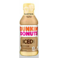 Dunkin Donuts Bottled Ice Coffee (French Vanilla)