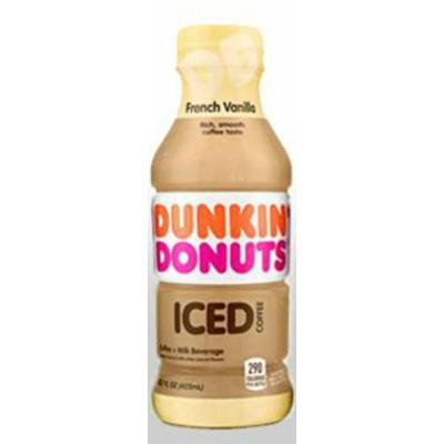 Dunkin Donuts Bottled Ice Coffee (French Vanilla)