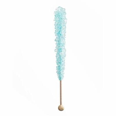 Light Blue Rock Candy on a Stick - Pack of 24 (Cotton Candy Flavored) -