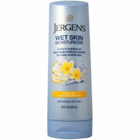 Jergens Wet Skin Moisturizer, Moisturizing Monoi Oil 10 oz (Pack of 2)