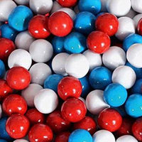 FirstChoiceCandy Sixlets Milk Chocolate Balls (American Spirit Patriotic, 5 LB)
