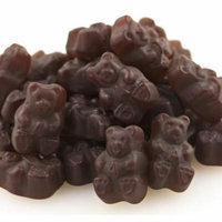 Black Cherry Gummi Bears 2 pounds black cherry gummy bears