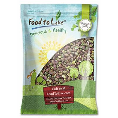 Food to Live No Shell Pistachios (Raw, Unsalted, Kernels, Bulk) (9 Pounds)