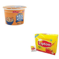 KITKEB42799LIP291 - Value Kit - Kellogg's Breakfast Cereal (KEB42799) and Lipton Tea Bags (LIP291)