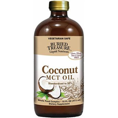Buried Treasure Coconut Oil MCT - 16 fl oz (Pack of 2)