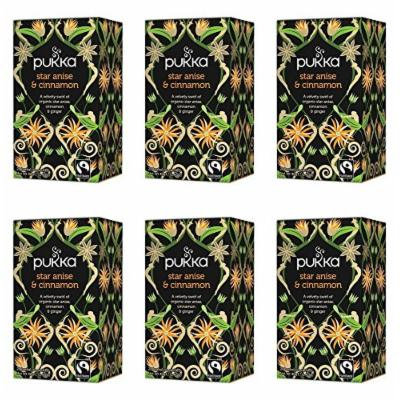 (6 PACK) - Pukka Star Anise & Cinnamon Tea| 20 Bags |6 PACK - SUPER SAVER - SAVE MONEY
