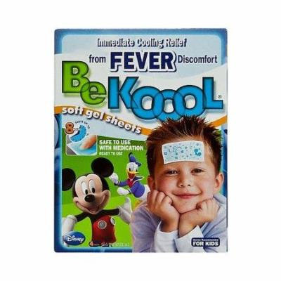 Be Koool Fever Cooling Soft Gel Sheets for Kids, Disney Designs, Up to 8 Hours