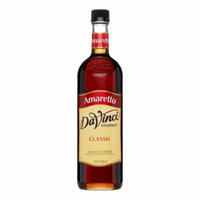 Da Vinci Classic Syrup, Amaretto, 750 mL (Glass)