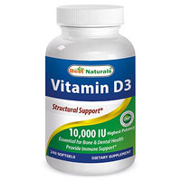 Best Naturals Vitamin D3 10000 IU 240softgels