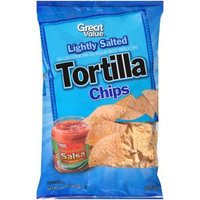 Great Value Lightly Salted Tortilla Chips, 13 oz