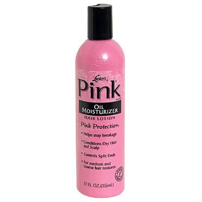 Luster's Pink Protection Oil Moisturizer Hair Lotion for Medium and Coarse Hair Textures, 12-Ounce Bottle (Pack of 3) by Luster