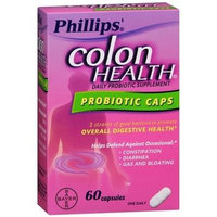 Phillips Colon Health Probiotic Caps 60 ea(pack of 3)