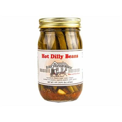 Byler's Hot Dilly Beans 16oz - (Two Pack)