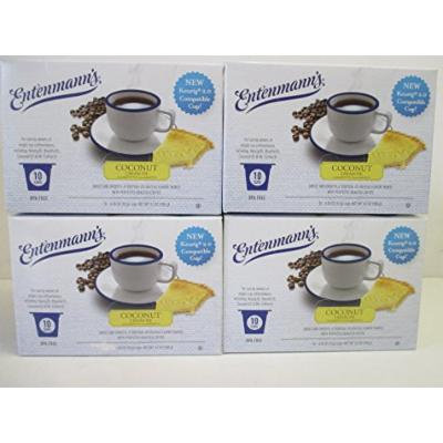 Entenmann's Coconut Cream Pie Coffee K-Cups 4 10 cup boxes
