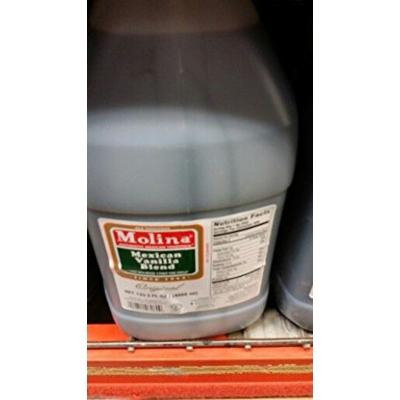 Molina Mexican Vanilla Blend 1 Gal (2 Pack)