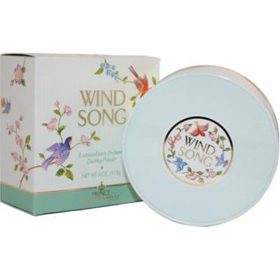 Prince Matchabelli Wind Song Perfumed Dusting Powder 4 oz (Pack of 4)