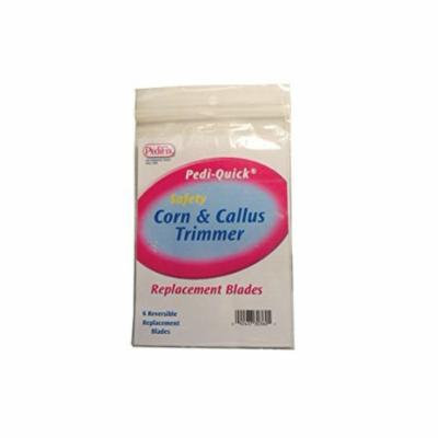 6 Pack PediFix Pedi-Quick Safety Corn & Callus Trimmer Replacement Blade 6 Each