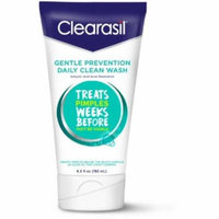 Clearasil Gentle Prevention Daily Clean Wash Oil Free Face Wash 6.5 Oz Each