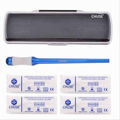 Permanent Manual 3D Makeup Micro-blading Eyebrow Tattoo Pen Kit