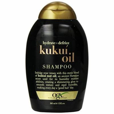 2 Pack Organix Hydrate + DeFrizz Kukui Oil Shampoo 13 Oz Each