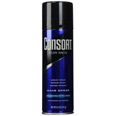 Consort Unscented Extra Hold Aerosol Hairspray - 8.3 oz.