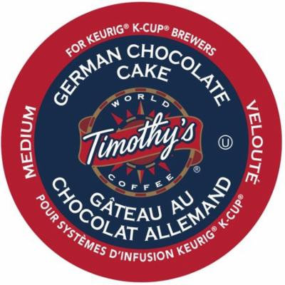 Timothy's German Chocolate Cake Coffee, K-Cup Portion Pack for Keurig Brewers (96 Count)