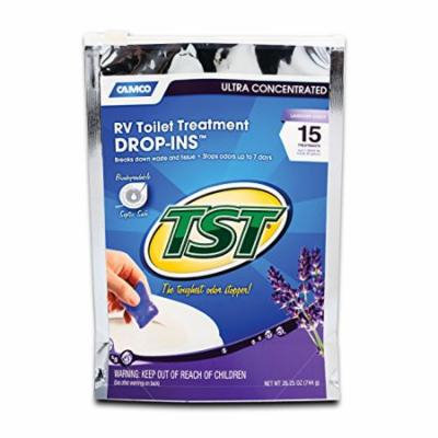 Camco TST Ultra-Concentrated Lavender Scent RV Toilet Treatment Drop-Ins,