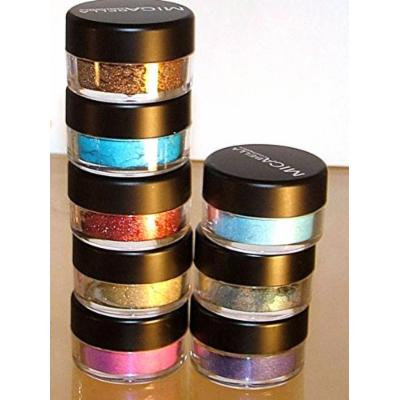 Bundle 9 Items: Mica Beauty Pick your Color 8 Eye Shimmers Eye Shadows + Itay Eye Primer