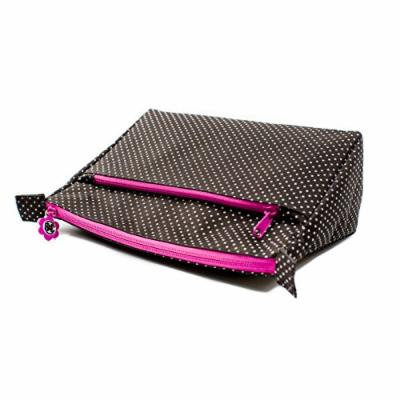 Cute Travel Makeup Bag By B&C – Large Cosmetic Pouch – Travel Organizer For Your Cosmetics