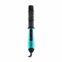 Calista Tools StyleDryer Custom AirBrush, 4-in-1 Styling Tool, 4 Styling Attachments Included, Wet or Dry Styling, For All Hair Types, Turquoise, 1.9 Lb.