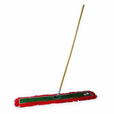 Tough Guy 1TZB8 Red/Green Cotton Dust Mop Kit