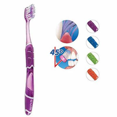 GUM 524 Technique Deep Clean Toothbrush - Full Soft Head (6 Pack) by Sunstar