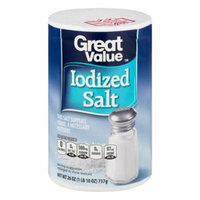 Great Value Iodized Salt, 26 oz