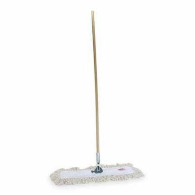 Tough Guy 1TZD9 White Cotton Dust Mop Kit