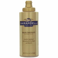 Ghirardelli White Chocolate Flavored Sauce, 17 Ounce Bottles