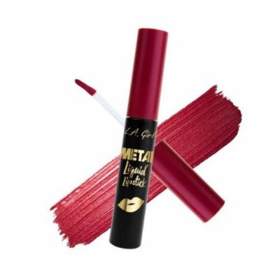 (3 Pack) L.A. GIRL Metal Liquid Lipstick - Treasure
