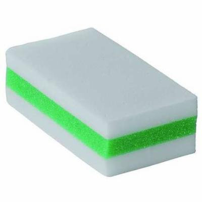 Tough Guy 21D046 White/Green Melamine Foam Sponge