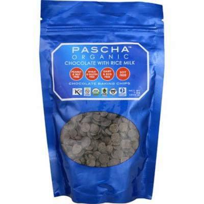 Pascha Organic Chocolate Baking Chips with Rice Milk -- 7 oz pack of 1