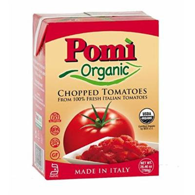 Pomì Organic Chopped Tomatoes 26.46 oz. (Pack of 6)