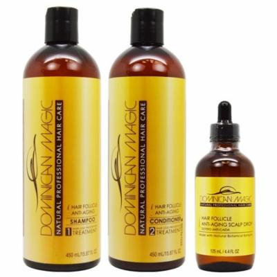 Dominican Magic Hair Follicle Anti-Aging 3-piece Hair Care Set