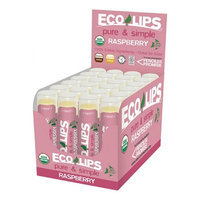 Eco Lips 231861 Pure And Simple Raspberry Lip Balm