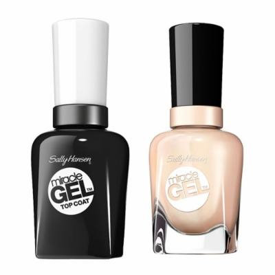 Sally Hansen Miracle Gel Cream of the Crop and Top Coat with Dimple Bracelet
